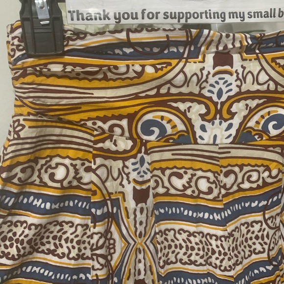 Like New! Valija Linen Colorful Printed Wide Leg Pants Size Medium SKu:4G365 - Picture 6 of 6